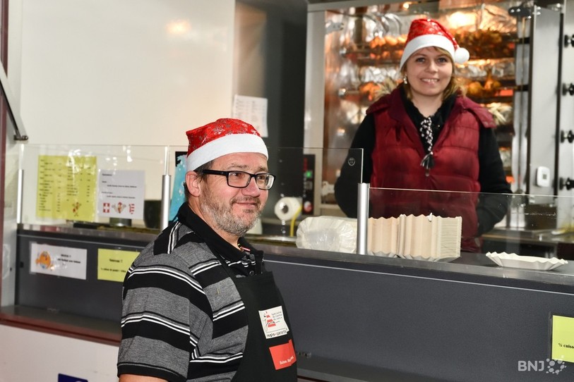 Freddo et Edith Amstutz, élus « coup de cœur » du public (photo : Georges Henz).