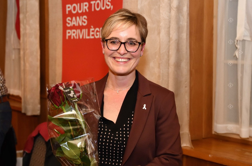 Rosalie Beuret est la candidate officielle du PSJ à la partielle du Gouvernement jurassien. (Photo : PSJ)