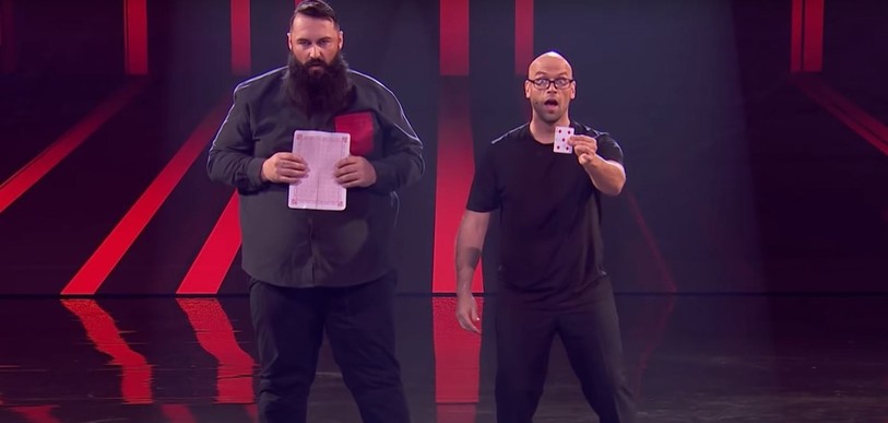 Stève Geiser, ou Boris sur scène, et Blake Eduardo ont séduit l'Espagne avec un numéro de magie. (photo : capture d'écran Got Talent Espana)