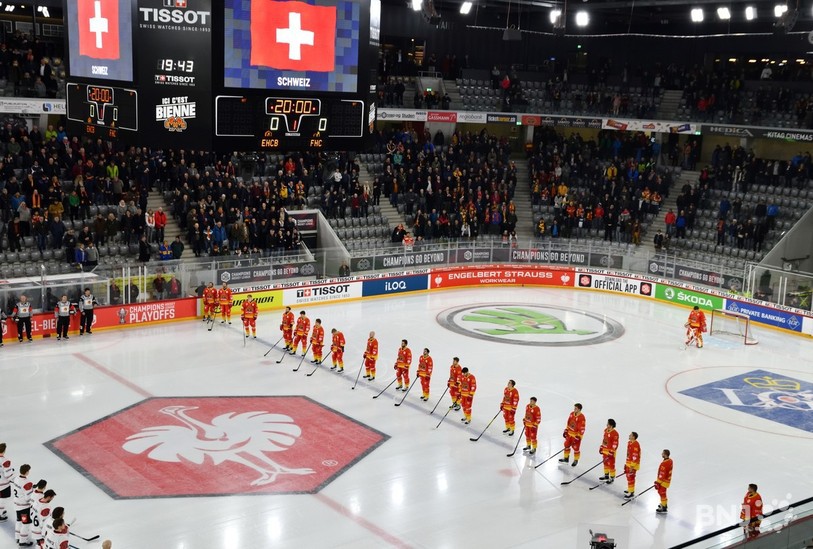 Le HC Bienne a quitté la scène européenne mardi soir devant son public (photo : Georges Henz).