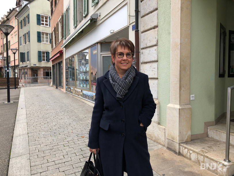 Nathalie Barthoulot, ministre jurassienne de l'intérieur.