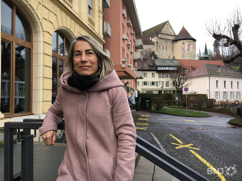 Catherine Migy Quiquerez s'est inspiré de sa région, et plus précisément de Porrentruy, pour son nouvel ouvrage.