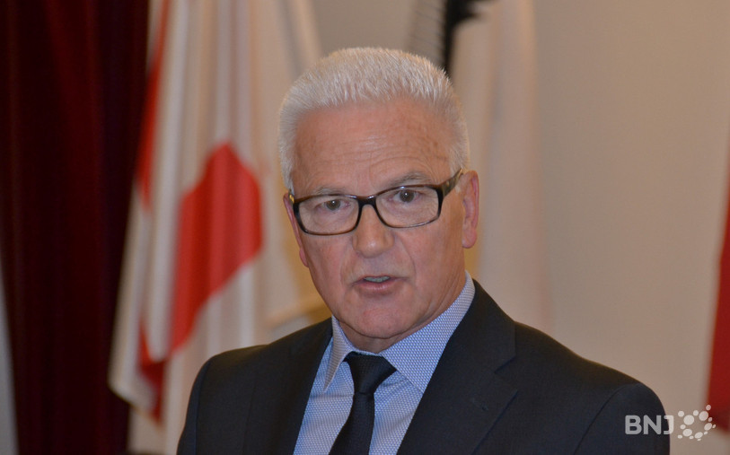 Jean Farine accède au perchoir du Conseil de ville de Porrentruy.