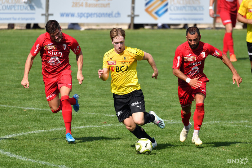 Nathan Garcia n'aura joué que la première partie de la saison avec le FC Bassecourt (photo : archives)