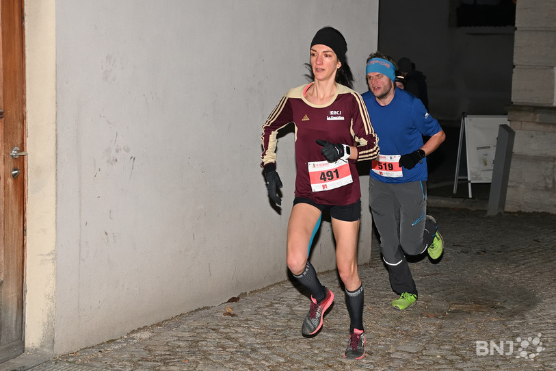 Morgane Crausaz a terminé avec plus d'une minute d'avance sur ses concurrentes (photo : Georges Henz).