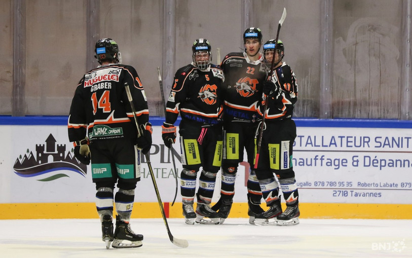 Le HC Tramelan continue de briller (photo : archives / Mauricette Schnider).