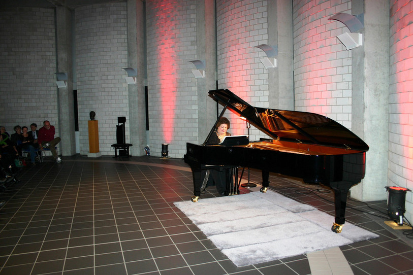 Brigitte Engerer, ici en concert lors de Piano à Porrentruy en 2010.