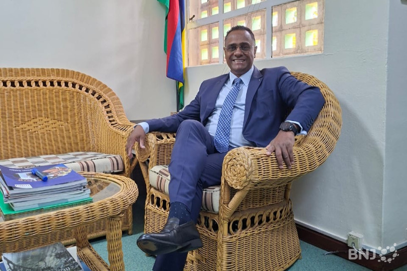 Le ministre mauricien délégué au tourisme et ancien hôtelier, Sydney Pierre.