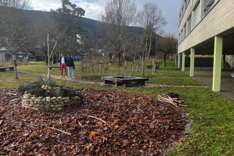 L'école primaire de Glovelier a transformé ses alentours en « jardin vivant » susceptible de donner des idées à d'autres établissements.