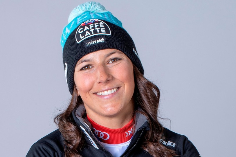 Wendy Holdener peut arborer un large sourire (photo : Swiss Ski/Stephan Bögli).