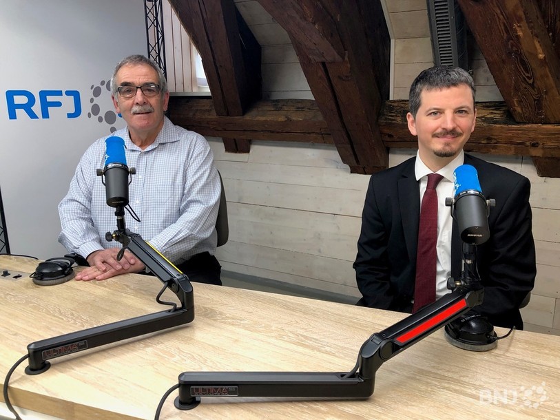 Alain Tissot (à gauche) et Yann Rufer sont candidats à la mairie de Rossemaison.