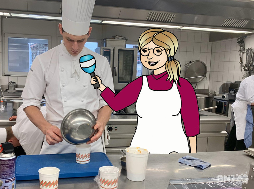 La journaliste de BNJ Nina Beuret a suivi le chef Jérémy Desbraux dans ses cuisines.