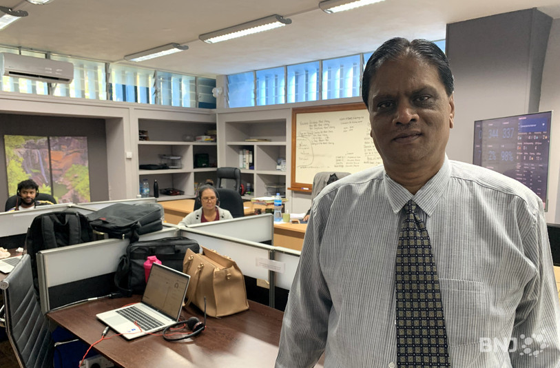 Sunil Gopal est le chargé de communication de l'autorité gouvernementale qui approvisionne les Mauriciens en eau.