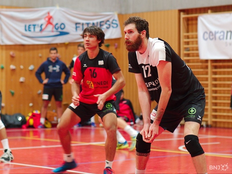 Les joueurs de Colombier Volley dans le feu de l'action. (Photo archives)
