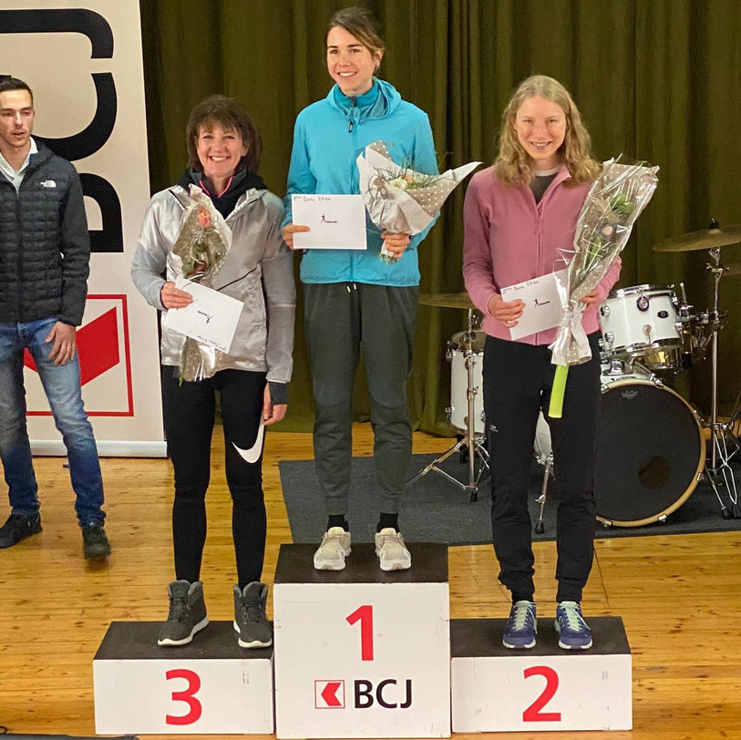 Isaline Bonnemain a été la plus rapide. (Photo : Hivern'Alle)