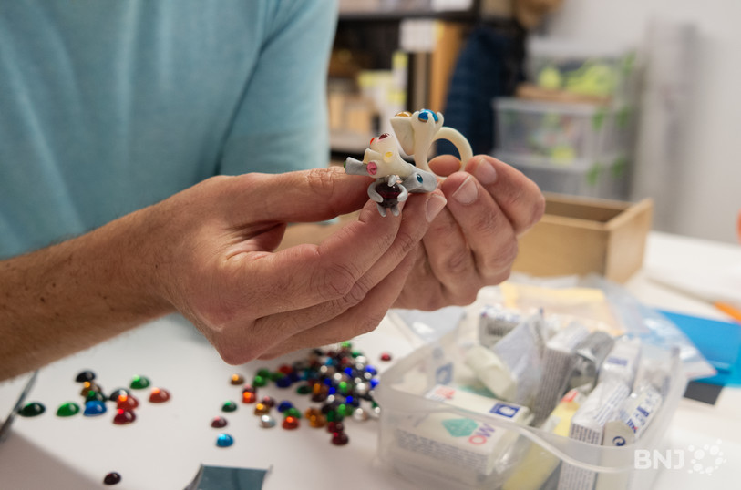 Denis Tcheskiss et ses créations de bijoux