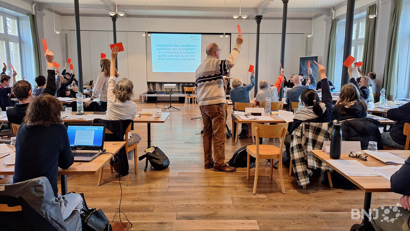 Au terme des débats, le synode a accepté à une large majorité le principe de la réforme pour supprimer le barème unique.