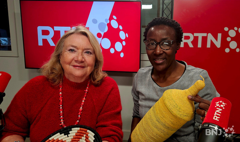 Bernadette Déjardin et Delphine Ibemaso dans « La Matinale ».