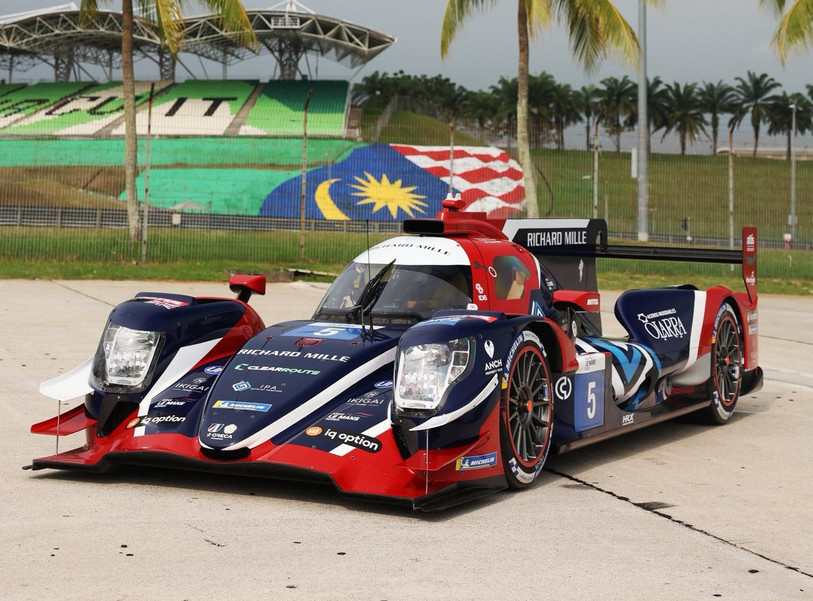 La voiture que pilotera Grégoire Saucy lors des Asian LeMans Series. (Photo : United Autosports.) 