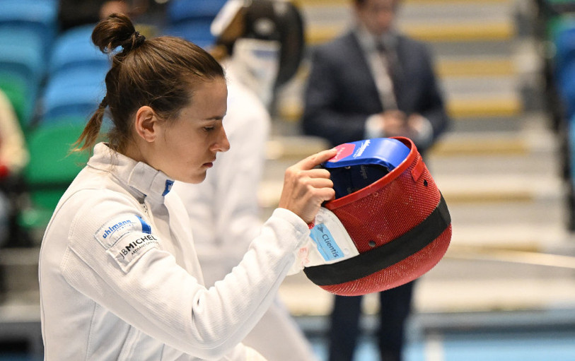 Pauline Brunner s’est classée 41e de l’épreuve individuelle d’épée aux championnats d’Europe. (photo archives : Team Bizzi)