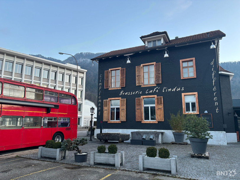 Le bâtiment historique qui abritait « L'Indus » sera préservé. Seule la grande salle à manger du haut est vouée à disparaître. (Photo : archives)