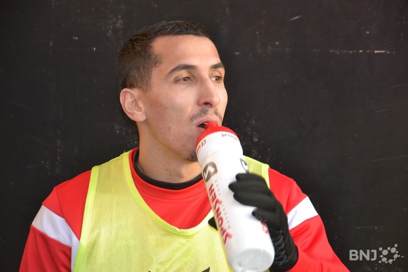 Yannis Tafer était bien là pour le premier entraînement de l'année. 