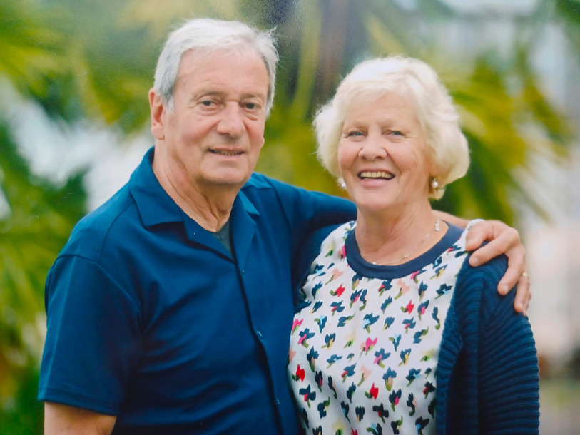 Dominique et Marie-Thérèse Ciocchi (-Fringeli) vivent à Courroux depuis plus de 40 ans. Ils sont les parents de Claude, Stéphane et Raphaël Ciocchi. (photo : famille Ciocchi)