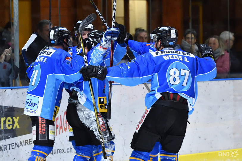 Le HC Moutier n'a fait qu'une bouchée du leader du classement de 2e ligue. (Photo: archives)