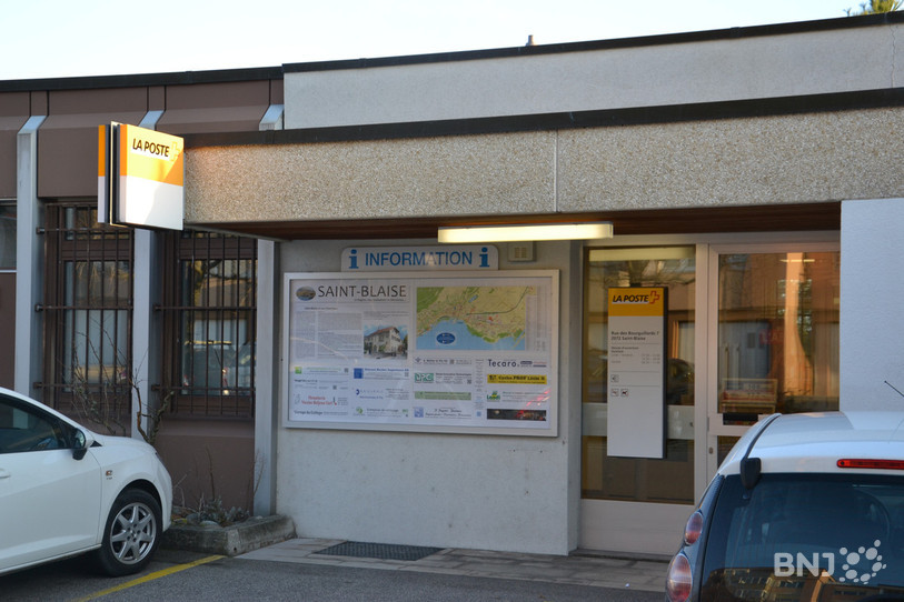 La Poste de Saint-Blaise fermera prochainement ses portes. 