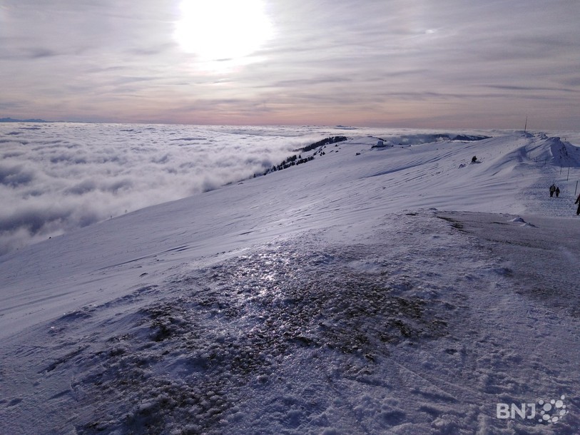 La crête du Chasseral, vue en direction de l'ouest depuis le Signal. (Photo: archives)