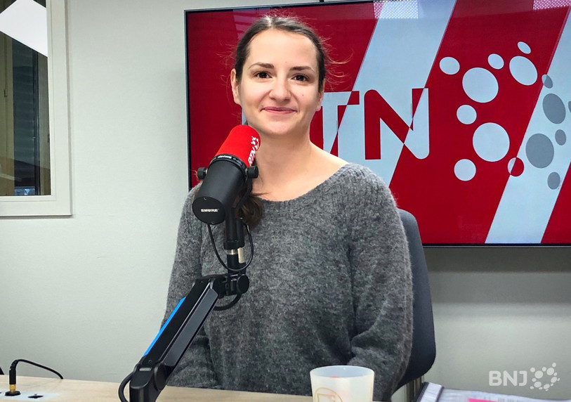 Antoinette Rychner, invitée de Joëlle dans La Matinale RTN.