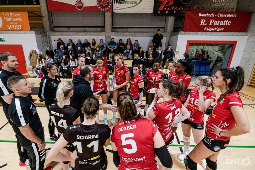 Les joueuses du VFM peuvent encore rêver de la Coupe d'Europe (photo : archives, Jonathan Vallat).