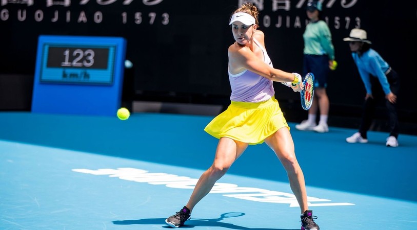 Belinda Bencic a eu des frayeurs, mais elle sera bien au rendez-vous du prochain tour. (Photo : WTA)