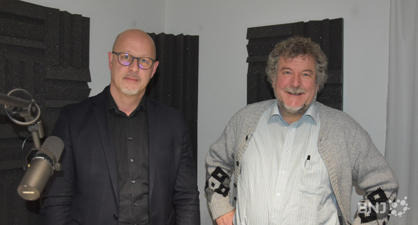 Cédric Némitz, socialiste biennois, et Marc Früh, UDF de Lamboing.