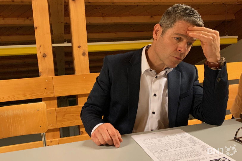 Randoald Dessarzin, qui a entraîné Boncourt de 1993 à 2007, était abattu en conférence de presse après la 8e défaite d'affilée de Pully-Lausanne en championnat.