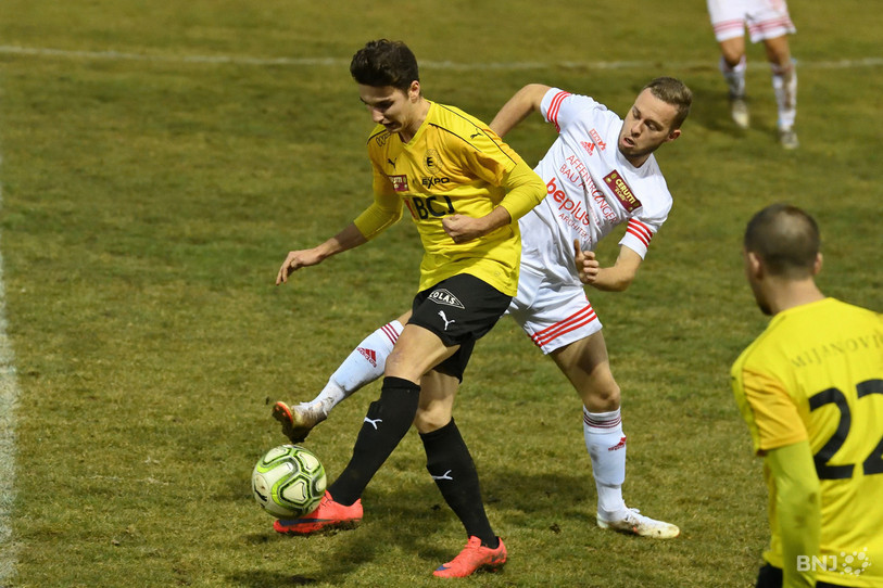 Bastien Vitali (ici avec le FC Bassecourt) retrouve la 1re Ligue. (Photo : archives)