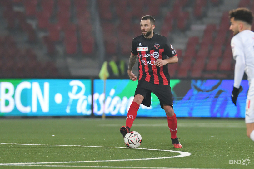 Igor Djuric lorsqu'il portait les couleurs de Neuchâtel Xamax. (photo: archives, Georges Henz).