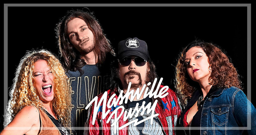 Les américains de Nashville Pussy fouleront les planches du Corn'Rock le samedi 30 mai. (Photo: Nashville Pussy).