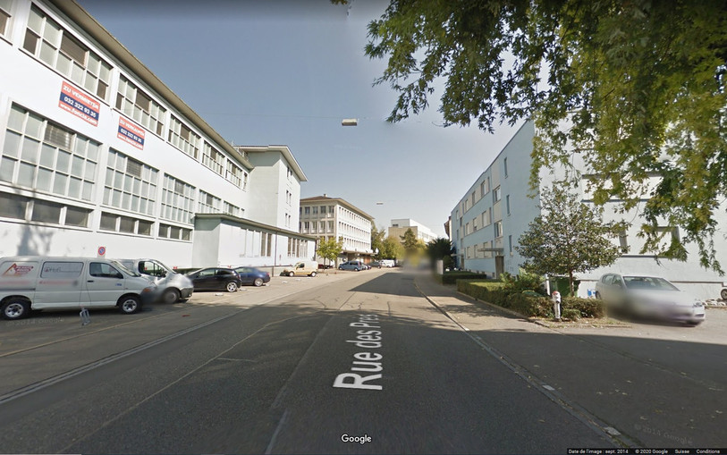 L'homme a été attaqué près de la rue des Prés à Bienne. (Photo : Google Maps).