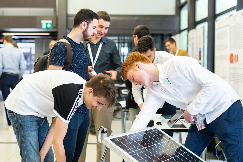 Le concours permet aux jeunes de présenter leurs travaux. (Photos : Concours national de Science et jeunesse, archives de l'édition 2019)