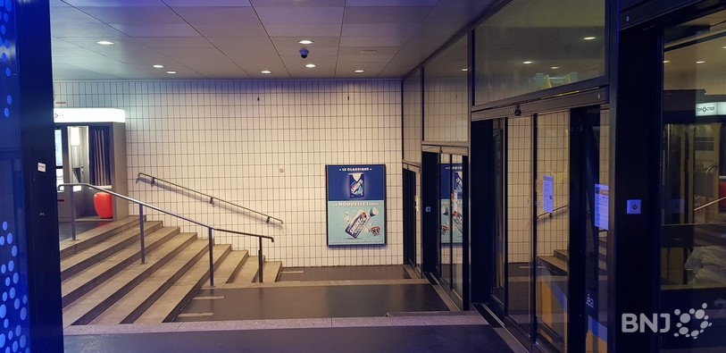 Le panneau d'affichage de l'heure de départ a disparu depuis l'automne passé.