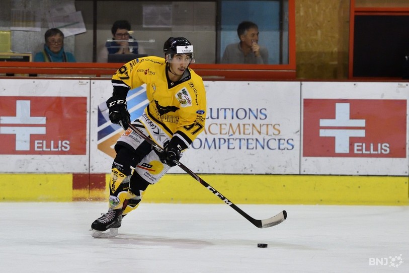 Jan Feusier et ses coéquipiers affronteront Adelboden en quart de finale de play-off (photo : archives). 