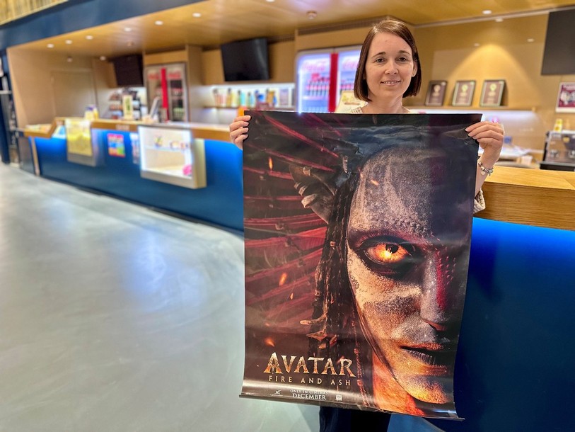 La directrice de Cinémont Isabelle Perret est heureuse de la sortie d'Avatar : De feu et de cendres.