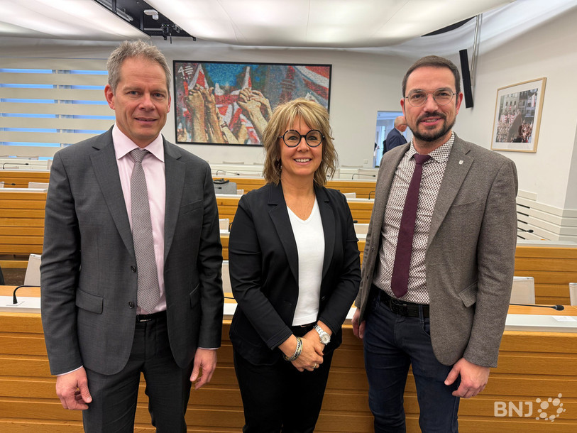 David Eray, Nathalie Barthoulot et Martial Courtet ont vécu leur dernière séance du Parlement en tant que ministres.