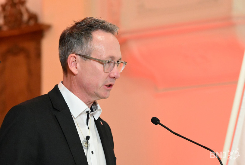 Fabrice Macquat a été élu par le nouveau Parlement qui a prêté serment mercredi soir. (Photo : Georges Henz).