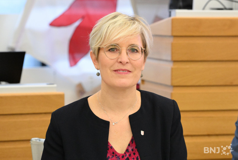 Rosalie Beuret Siess espère que 2026 apportera un souffle nouveau à la République. (Photo : Georges Henz.)