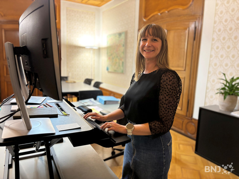 Fanny Franc est la Chancelière de la Ville de Porrentruy depuis le 1er septembre.