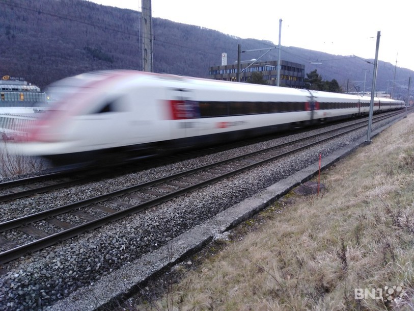La ligne Bienne-Delémont-Bâle sera grandement perturbée durant cinq mois. (Photo archives)