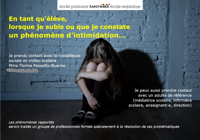 Avec cette méthode, l'école cherche à être davantage active face à cette problématique. (Image: école St-Imier)