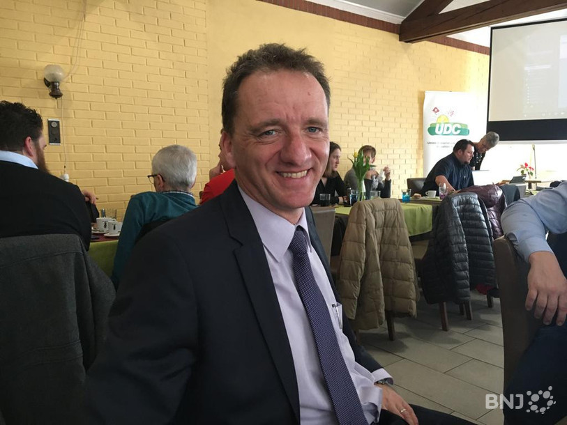 L'UDC Romain Schaer se dit « satisfait » de son résultat au premier tour de l'élection partielle au Gouvernement jurassien.